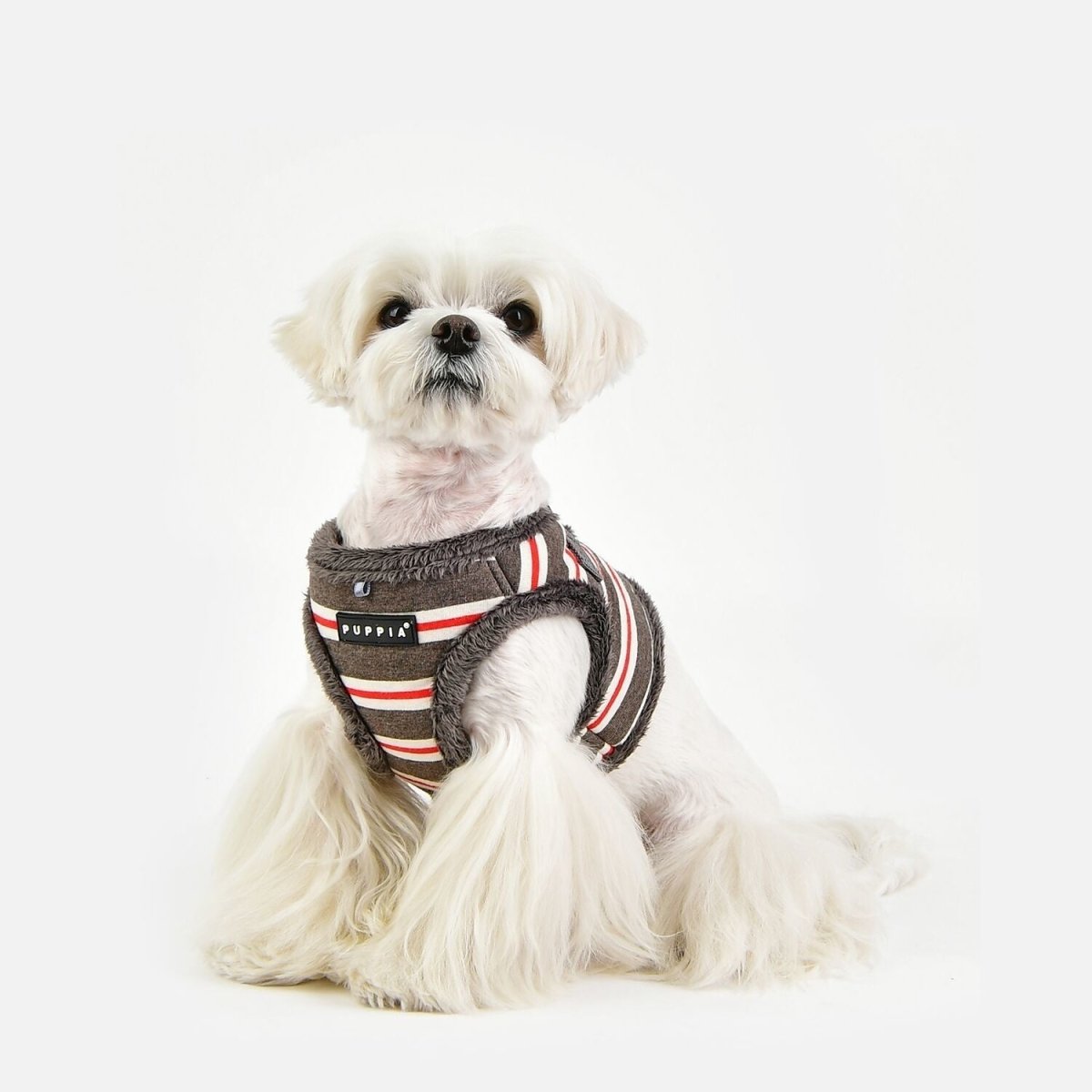 Puppia Harness B Rowdy Dark Grey hondentuig > honden harnas > model B Small