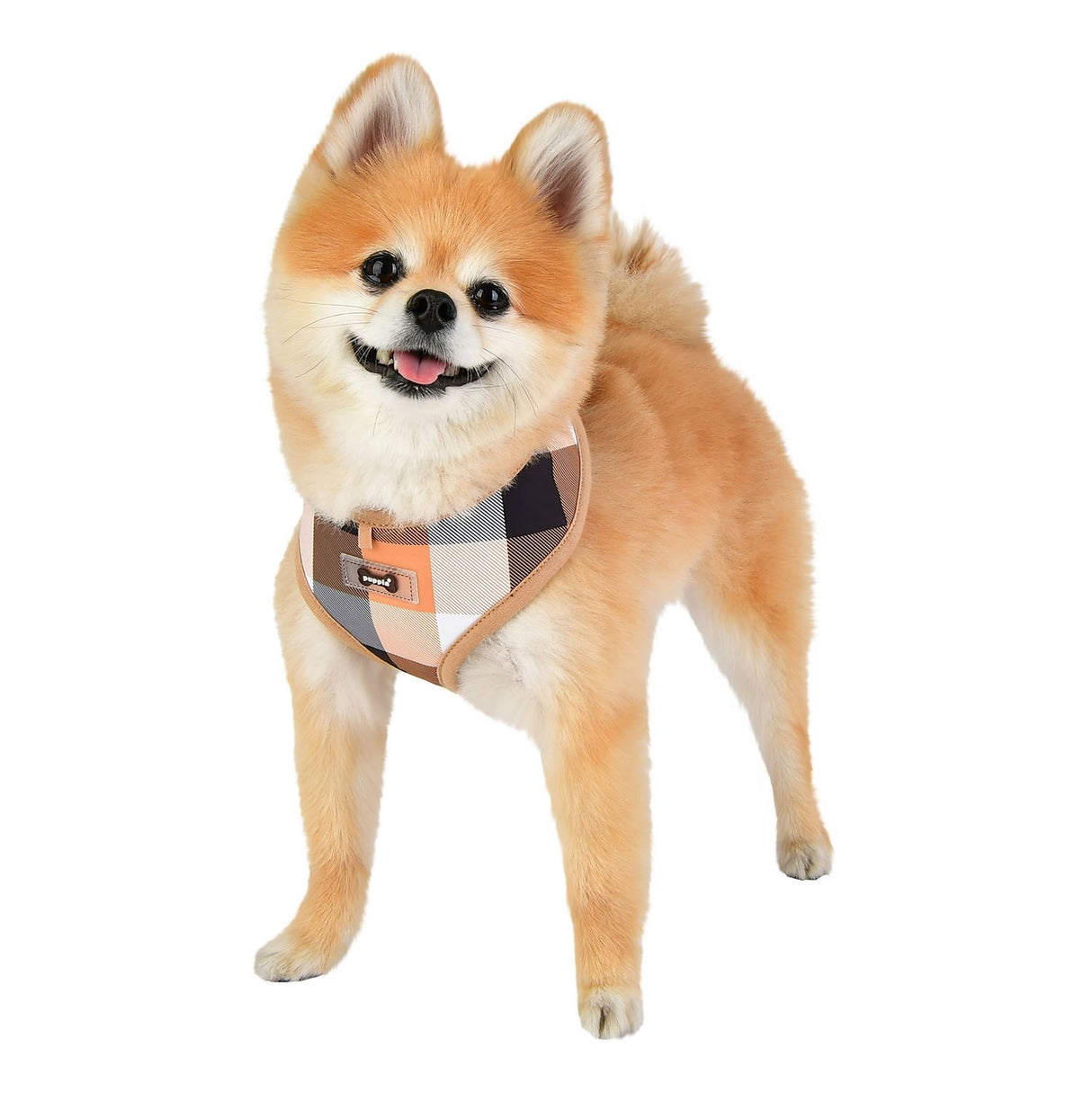 Puppia Quinn Harness model A Beige ( XL ) - Premium hondentuig > honden harnas from Puppia - Just €20! Shop now at Frenkiezdogshop