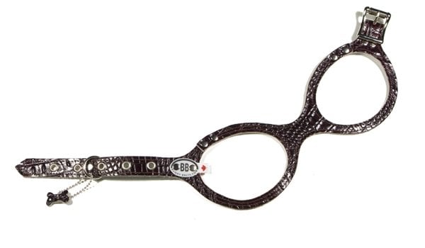 Buddy Belt Luxury Raisin met crystals MAAT 8 hondentuig > honden harnas > overige modellen 8