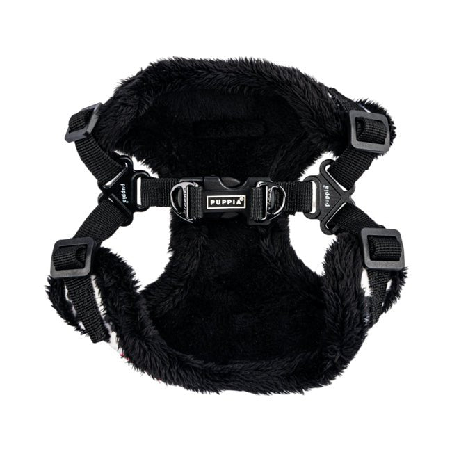 Puppia Wild Harness model C Black hondentuig > honden harnas > model C Small