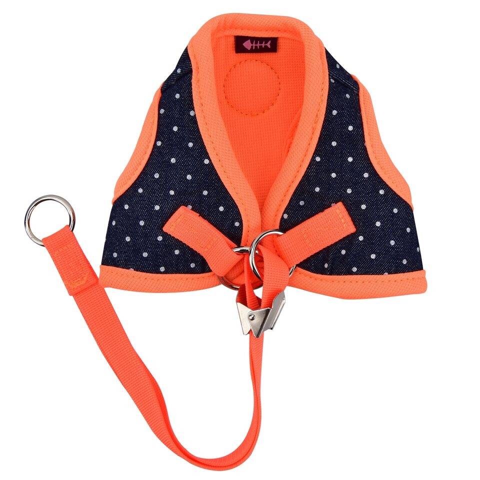 Catspia Cora Harness model Q Orange - Premium Kattentuig > kattenharnas from Catspia - Just €20! Shop now at Frenkiezdogshop