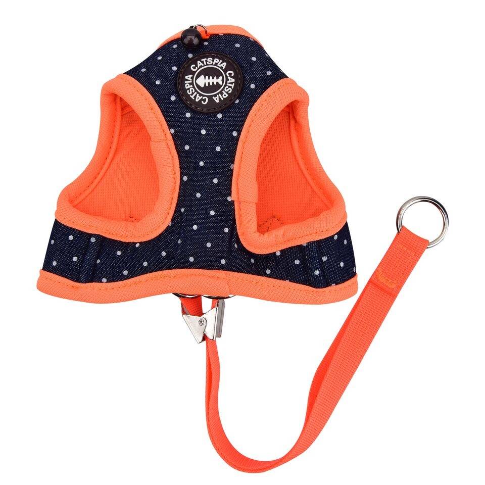 Catspia Cora Harness model Q Orange - Premium Kattentuig > kattenharnas from Catspia - Just €20! Shop now at Frenkiezdogshop
