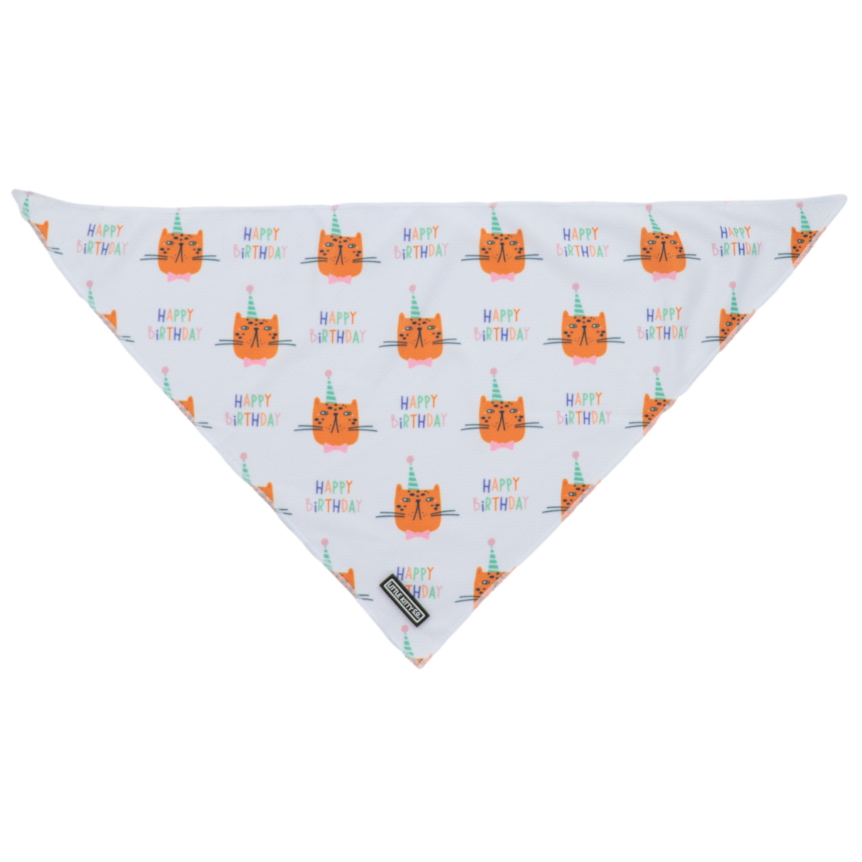 Little Kitty Cat Bandana Happy Birthday - Premium Kattenkleding > bandana from Little Kitty - Just €5! Shop now at Frenkiezdogshop
