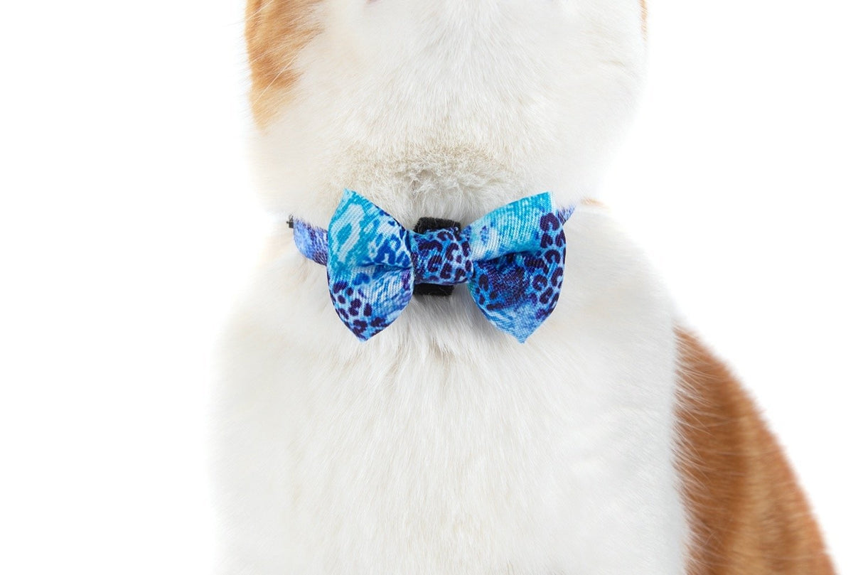 Little Kitty Cat Collar & Bow Tie Snakeskin - Premium halsband > kattenhalsband from Little Kitty - Just €10! Shop now at Frenkiezdogshop