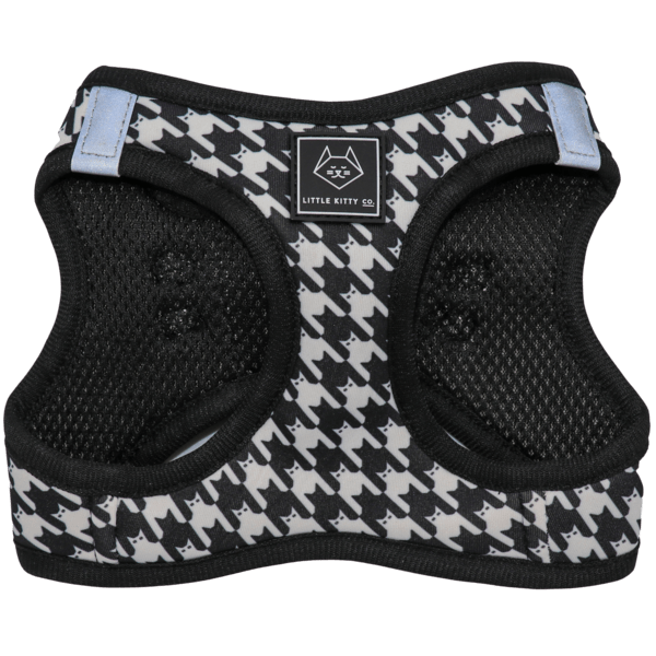 Little Kitty Cat Harness Catstooth Kattentuig > kattenharnas X - Small