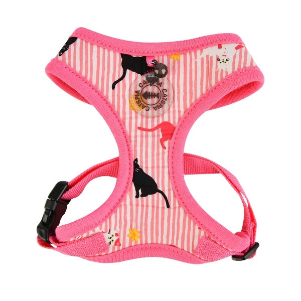 Catspia Katten Tuigje Faye Harness Pink - Premium Kattentuig > kattenharnas from Catspia - Just €20! Shop now at Frenkiezdogshop