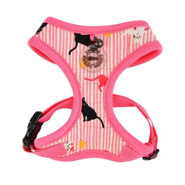Catspia Katten Tuigje Faye Harness Pink Kattentuig > kattenharnas X - Small