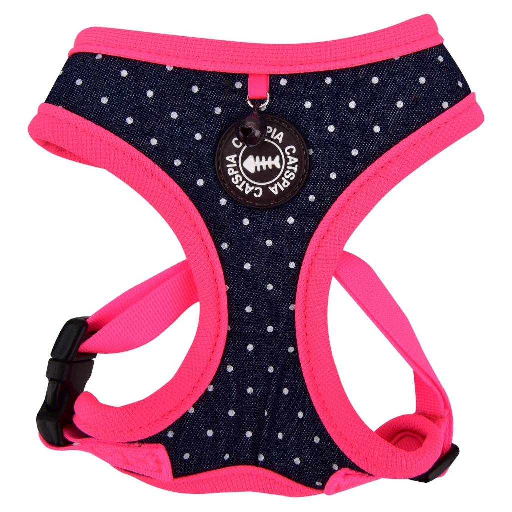 Catspia Cora Harness model A Pink ( LARGE ) Kattentuig > kattenharnas Medium