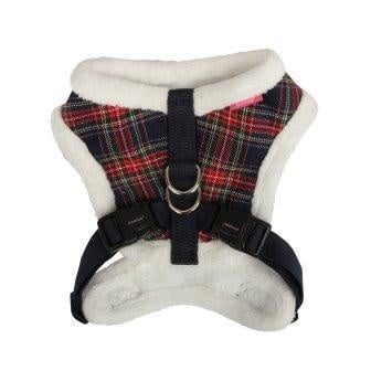 Pinkaholic Checkered Snugfit Harness Navy - Premium hondentuig > honden harnas from Pinkaholic - Just €20! Shop now at Frenkiezdogshop