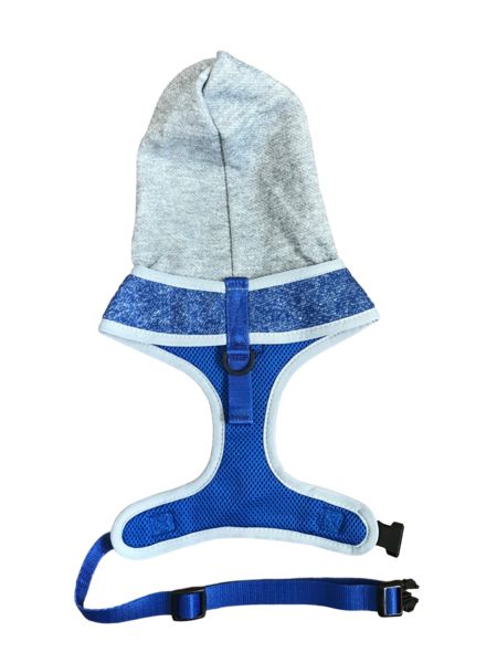 Big and Little Dogs Hoody Harness Classic Blue ( X-Small & Small ) - Premium hondentuig > honden harnas from Big and Little Dogs - Just €10! Shop now at Frenkiezdogshop