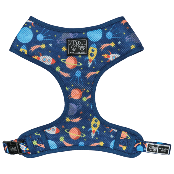 Big & Little Dogs Classic Harness Galactic Adventures hondentuig > honden harnas > model A X - Large
