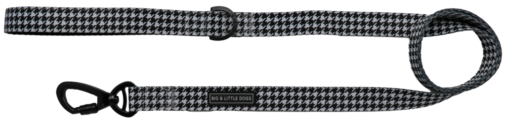 Big and Little Dogs Lijn Houndstooth Squad - Premium hondenriem > hondenlijn from Big and Little Dogs - Just €10! Shop now at Frenkiezdogshop