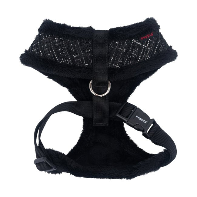 Puppia Oscar Harness model A Black hondentuig > honden harnas > model A Small