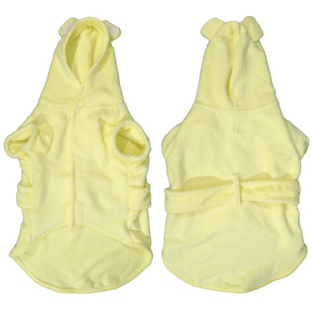 Big and Little Dogs Badjas Lemon Hondenbadjas > Dogrobe X - Small