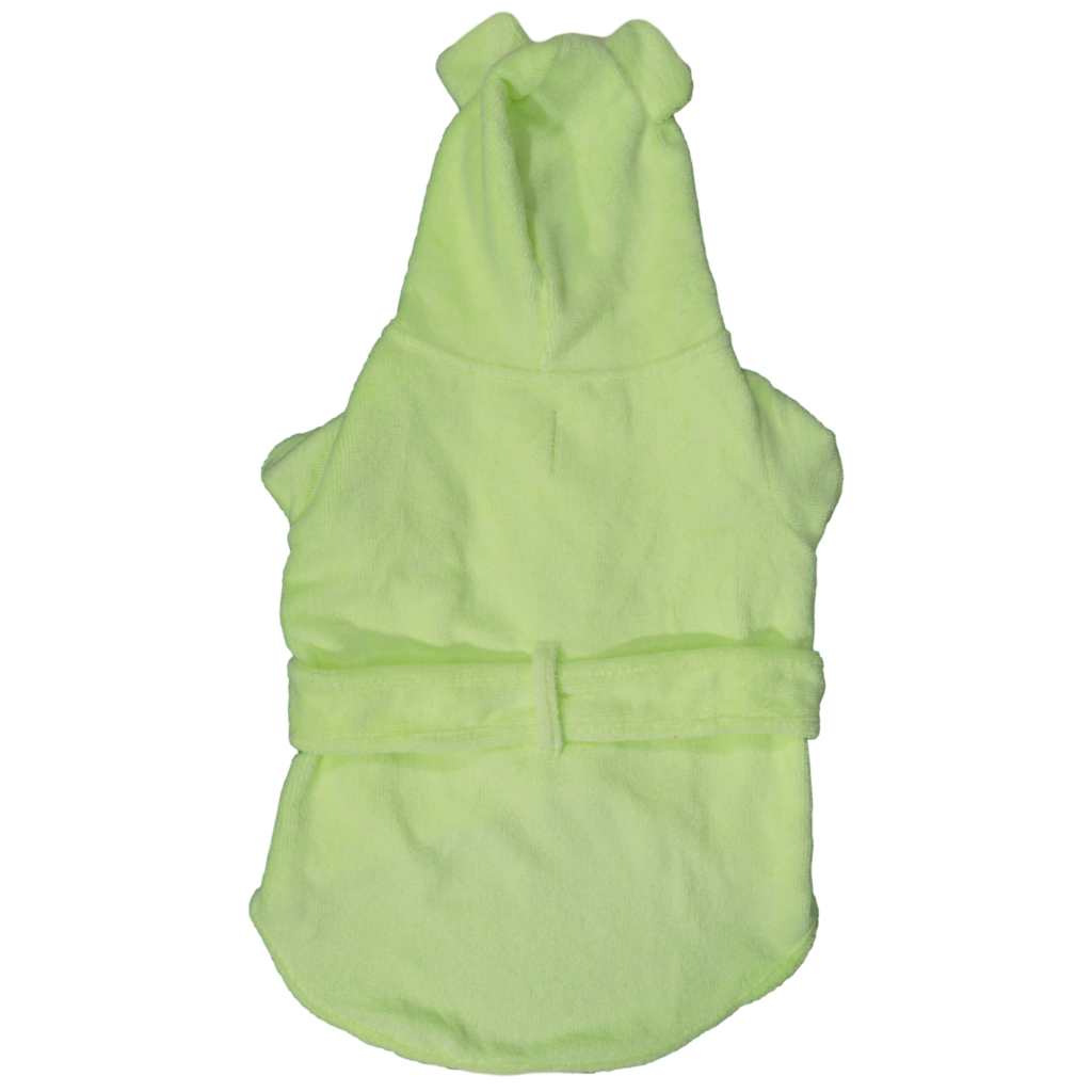 Big and Little Dogs Badjas Lime - Premium Hondenbadjas > Dogrobe from Big and Little Dogs - Just €20! Shop now at Frenkiezdogshop