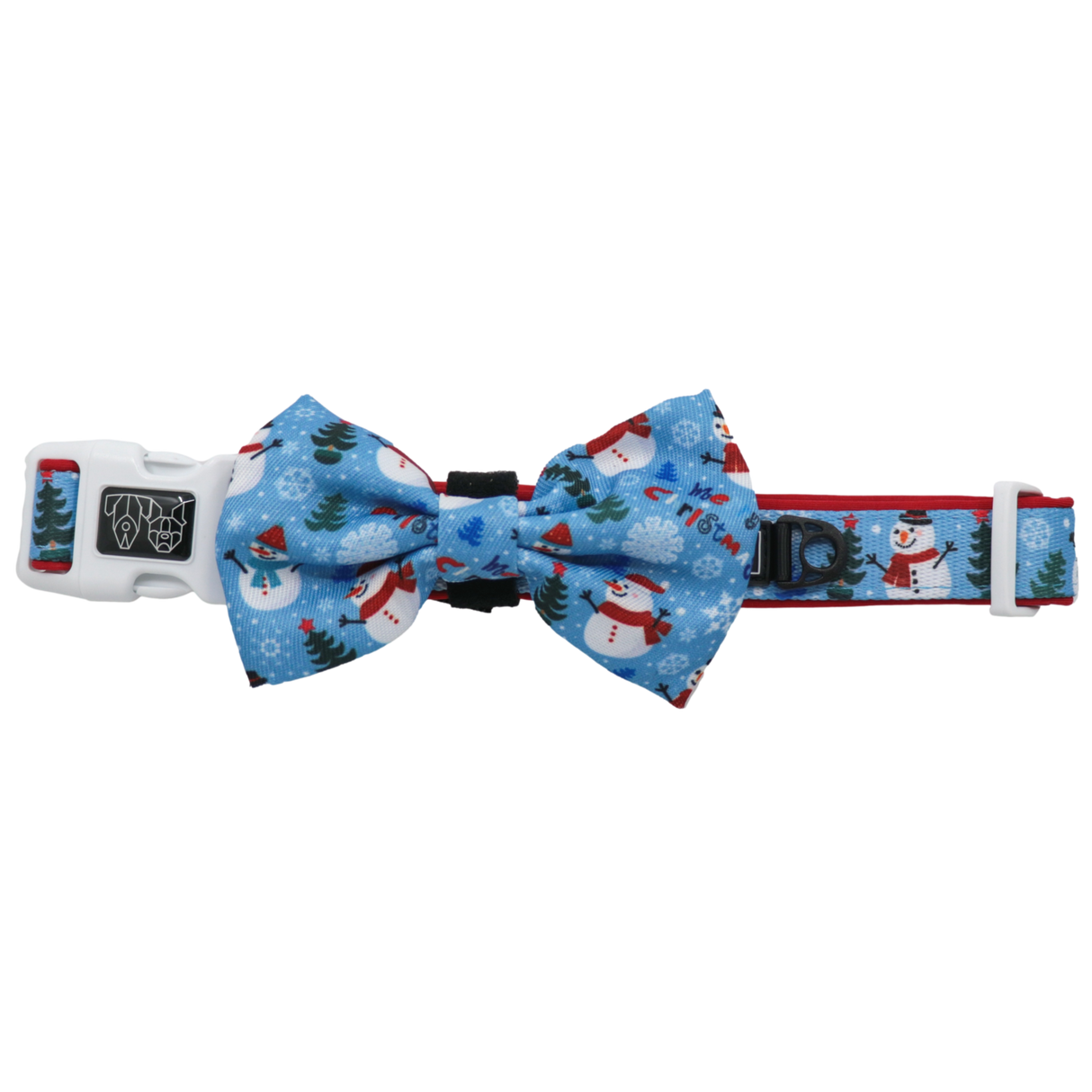 Big and Little Dogs Collar & Bow-tie Let It Snow - Premium Hondenstrik > strik from Big and Little Dogs - Just €10! Shop now at Frenkiezdogshop