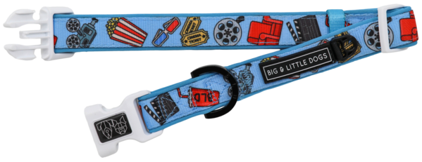 Big and Little Dogs Halsband Lights, Camera, Action - Premium halsband > hondenhalsband from Big and Little Dogs - Just €10! Shop now at Frenkiezdogshop