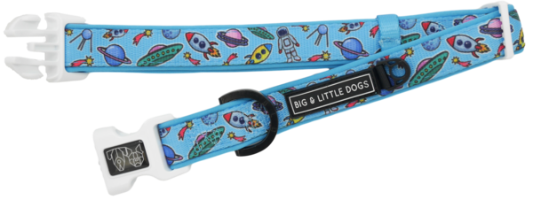 Big and Little Dogs Halsband Out Of This World ( L ) - Premium halsband > hondenhalsband from Big and Little Dogs - Just €10! Shop now at Frenkiezdogshop