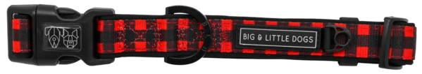 Big and Little Dogs Halsband Plaid to the Bone - Premium halsband > hondenhalsband from Big and Little Dogs - Just €10! Shop now at Frenkiezdogshop