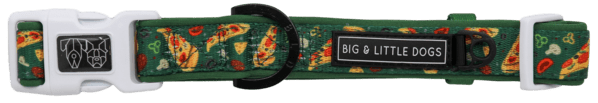 Big and Little Dogs Halsband Pupperoni Pizza halsband > hondenhalsband X - Small