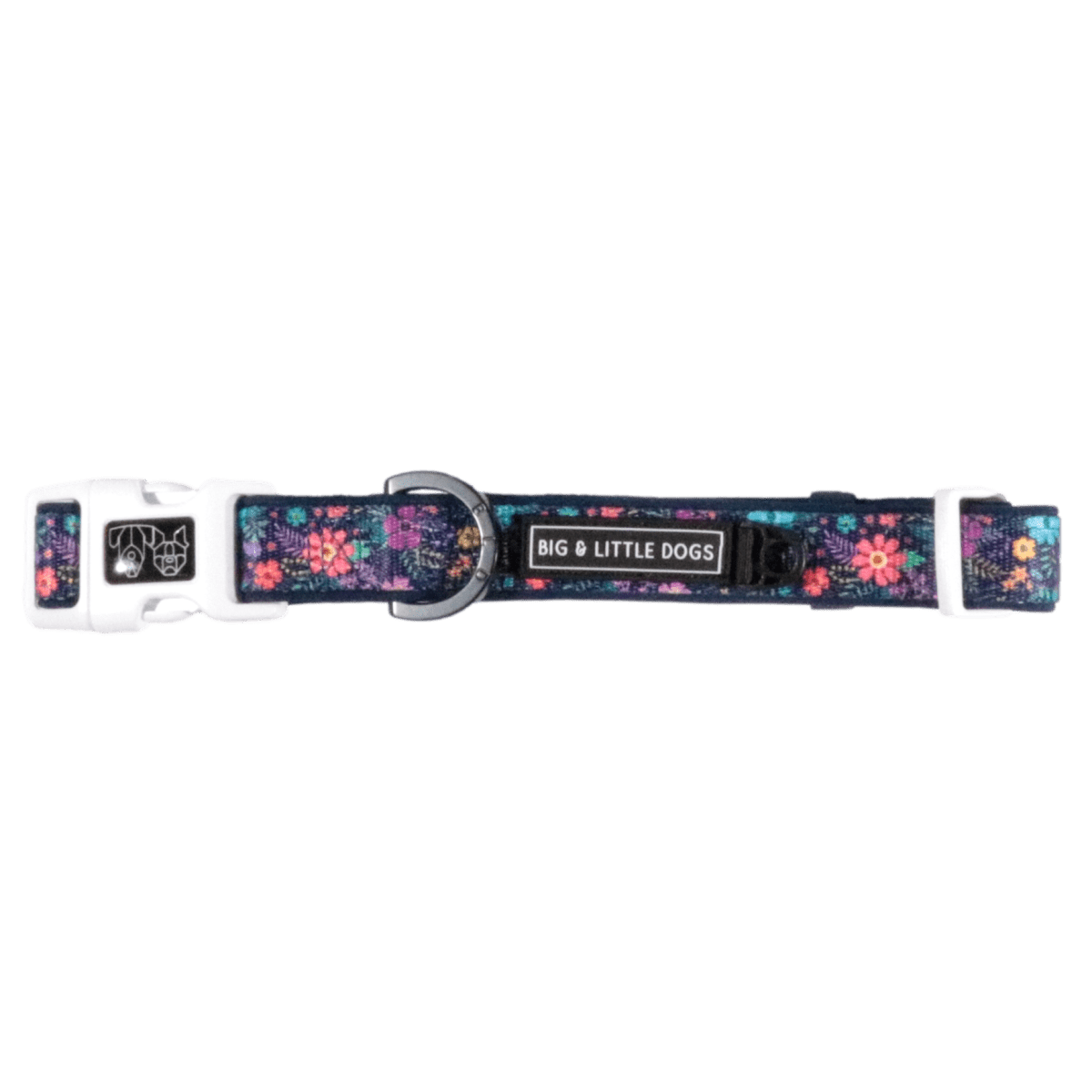 Big and Little Dogs Collar & Bow - tie Stop & Smell The Flowers halsband > hondenhalsband X - Small