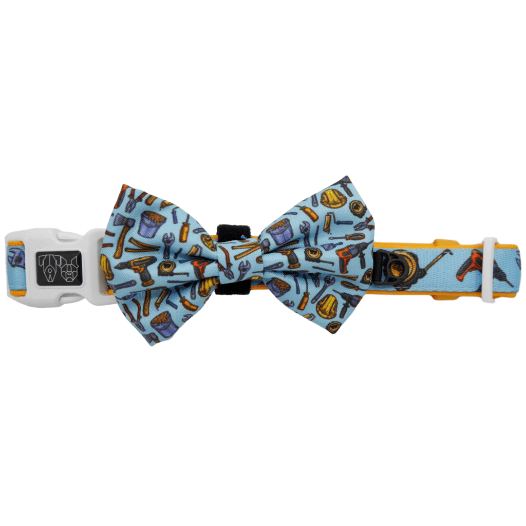 Big and Little Dogs Halsband Under Construction ( MEDIUM ) - Premium halsband > hondenhalsband from Big and Little Dogs - Just €10! Shop now at Frenkiezdogshop