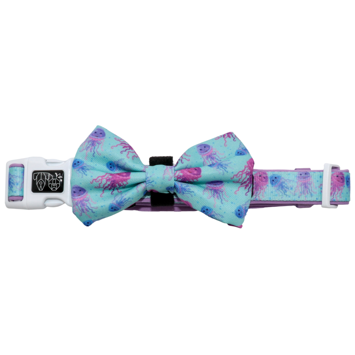 Big and Little Dogs Collar & Bow - tie Don't Be Jelly halsband > hondenhalsband X - Small