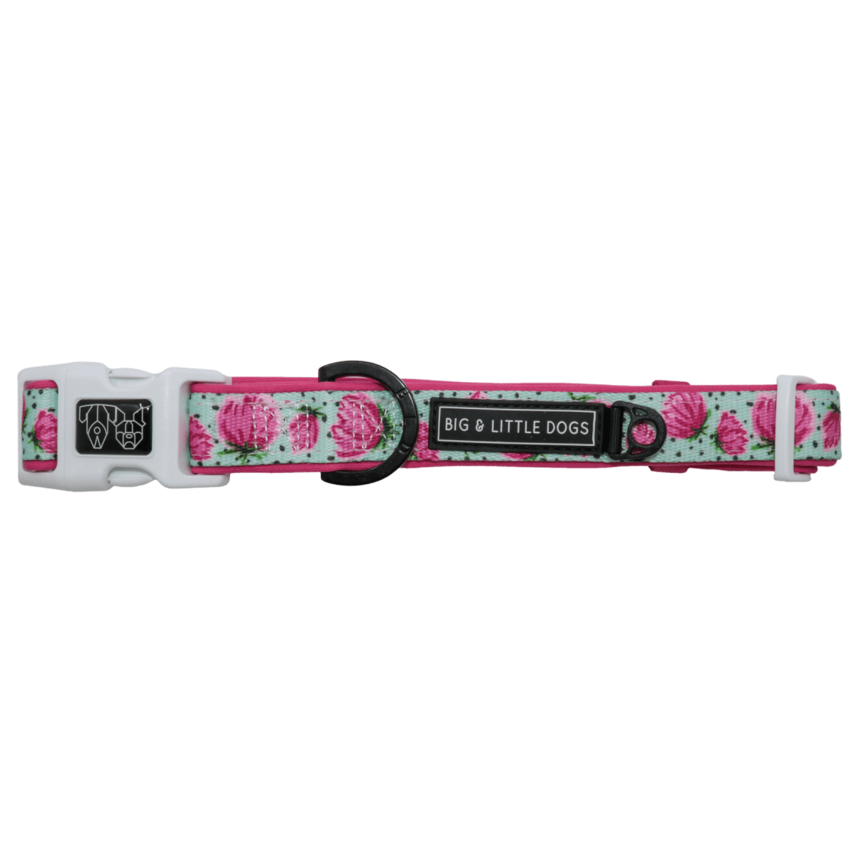 Big and Little Dogs Collar & Bow - tie My Pretty Peony halsband > hondenhalsband X - Small