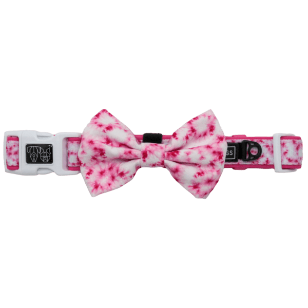 Big and Little Dogs Halsband Pink Tie Dye halsband > hondenhalsband X - Small