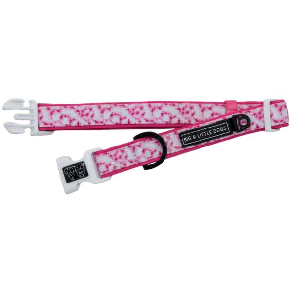Big and Little Dogs Halsband Pink Tie Dye - Premium halsband > hondenhalsband from Big and Little Dogs - Just €10! Shop now at Frenkiezdogshop