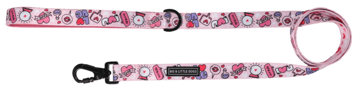 Big and Little Dogs Lijn Don't You Know I Love You? hondenriem > hondenlijn 1,5 cm breed
