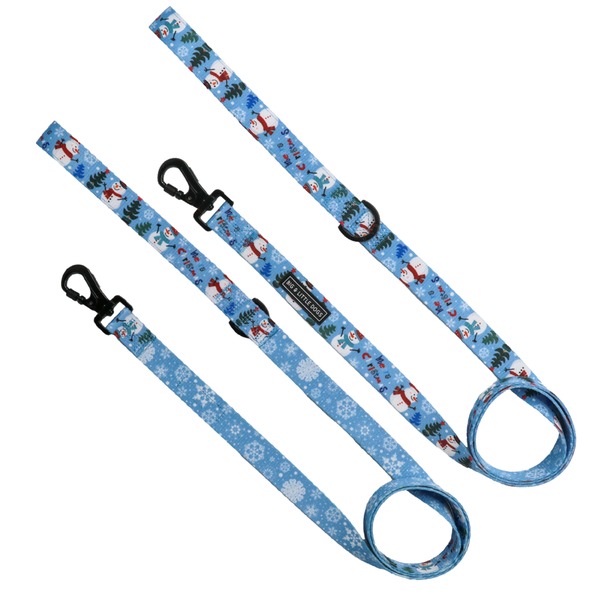 Big and Little Dogs Lijn Let It Snow - Premium hondenriem > hondenlijn from Big and Little Dogs - Just €10! Shop now at Frenkiezdogshop