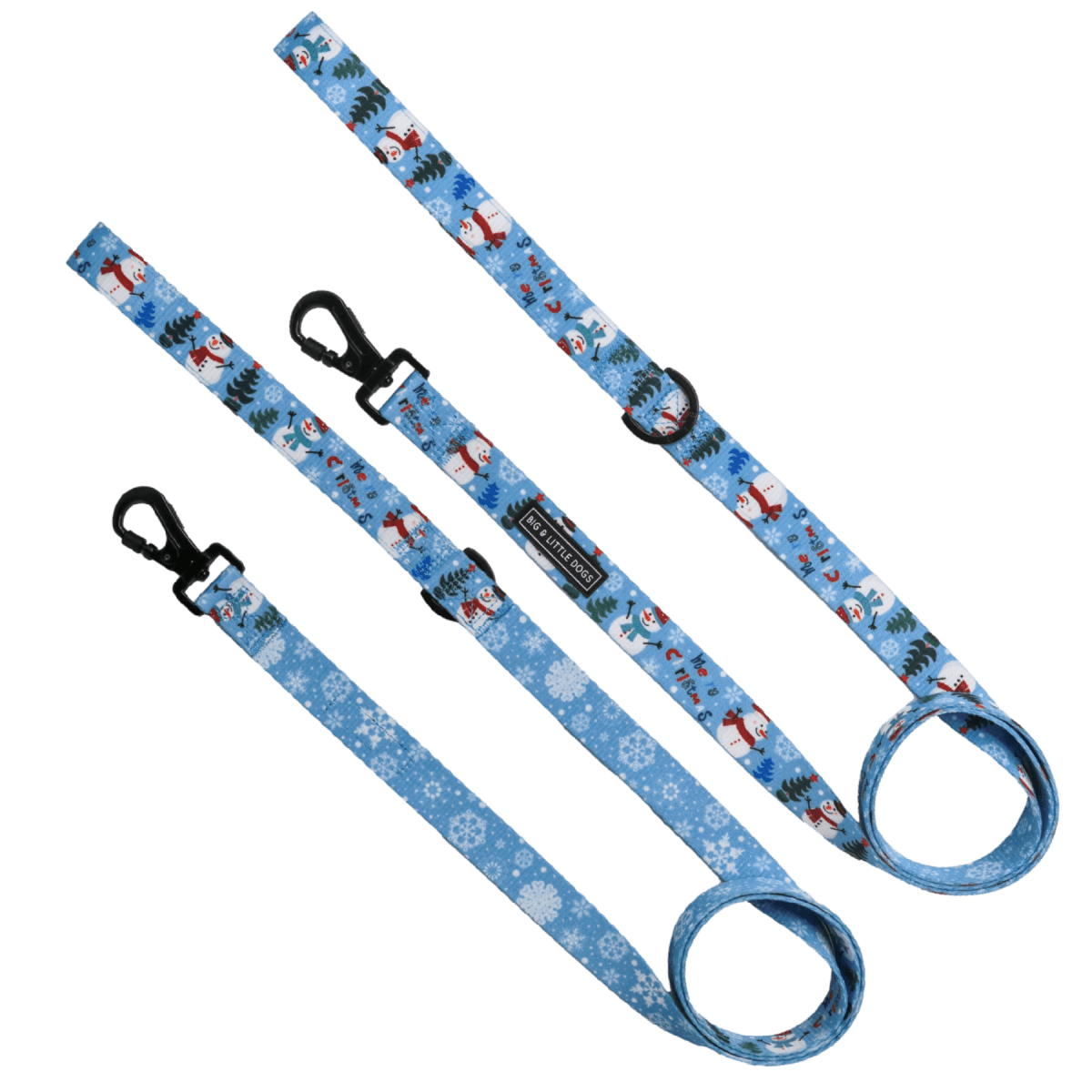 Big and Little Dogs Lijn Let It Snow hondenriem > hondenlijn 1,5 cm breed