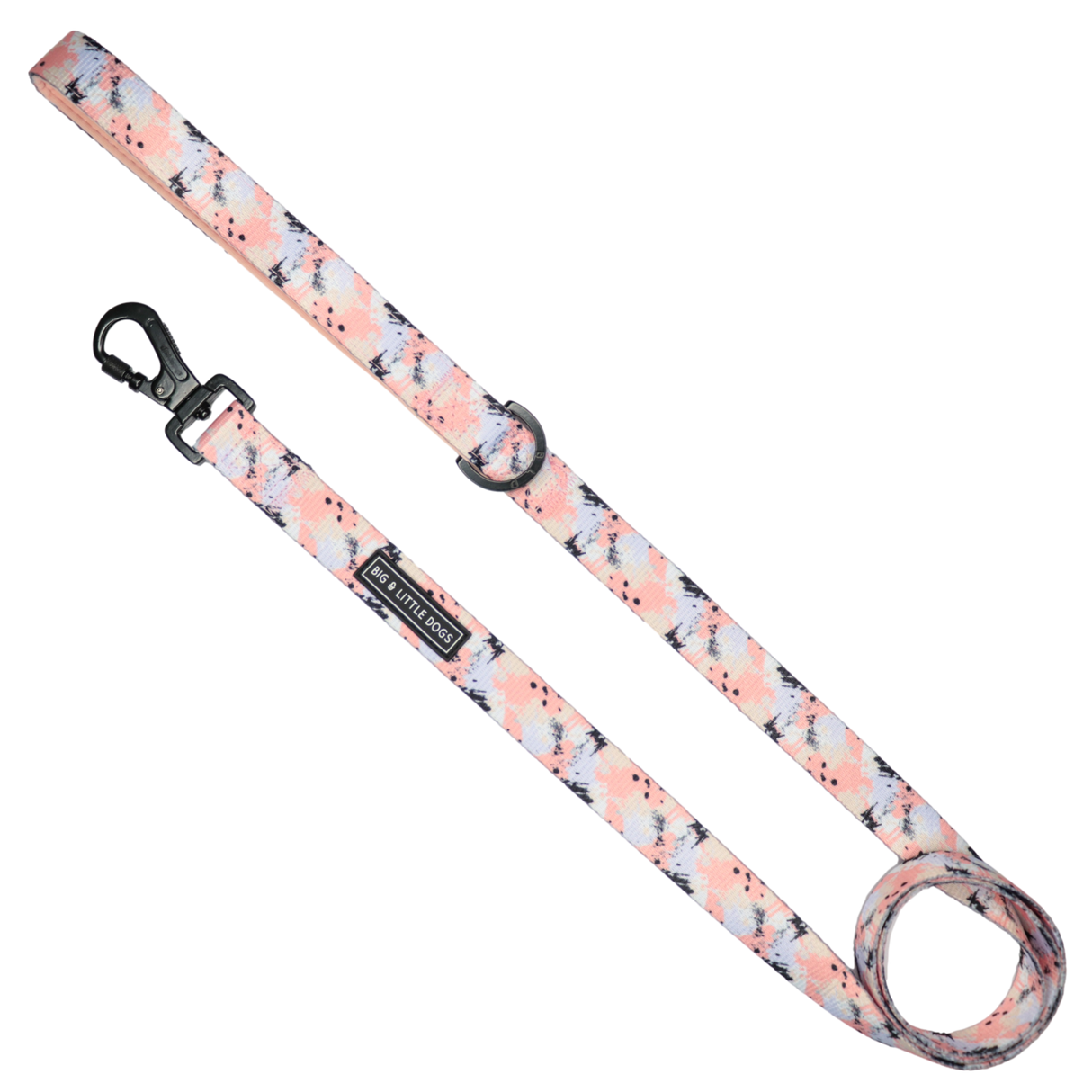 Big and Little Dogs Lijn Peach Splatter Terrazzo - Premium hondenriem > hondenlijn from Big and Little Dogs - Just €10! Shop now at Frenkiezdogshop