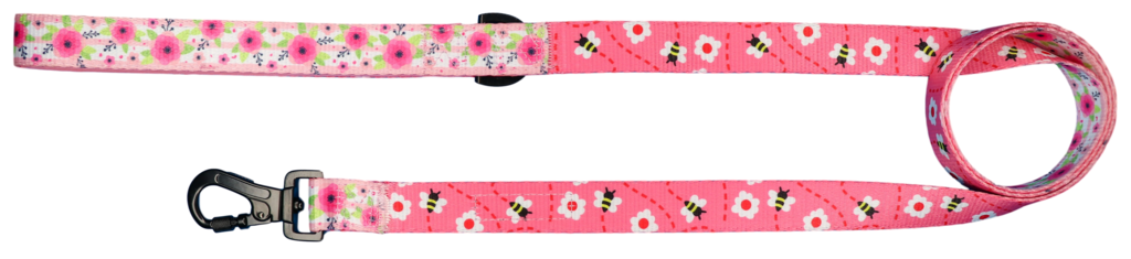 Big and Little Dogs Lijn Pretty as can Bee - Premium hondenriem > hondenlijn from Big and Little Dogs - Just €10! Shop now at Frenkiezdogshop