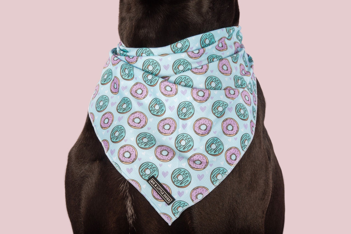 Big and Little dogs Bandana Donut Kill My Vibe (Blue Version) - Premium Bandana > Hondenbandana from Big and Little Dogs - Just €5! Shop now at Frenkiezdogshop