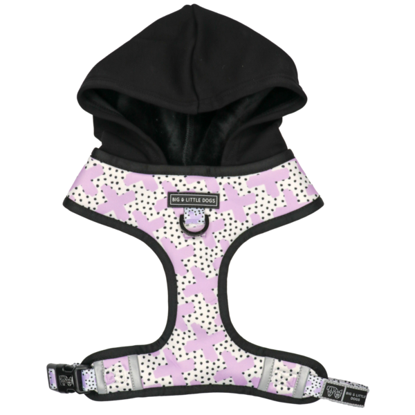Big and Little Dogs Hoody Harness Painted Purple - Premium hondentuig > honden harnas from Big and Little Dogs - Just €10! Shop now at Frenkiezdogshop