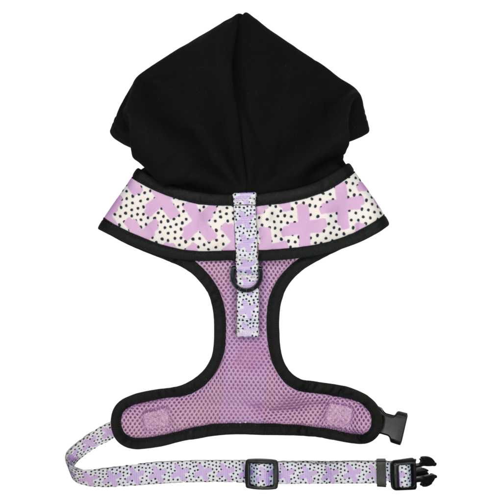 Big and Little Dogs Hoody Harness Painted Purple - Premium hondentuig > honden harnas from Big and Little Dogs - Just €10! Shop now at Frenkiezdogshop