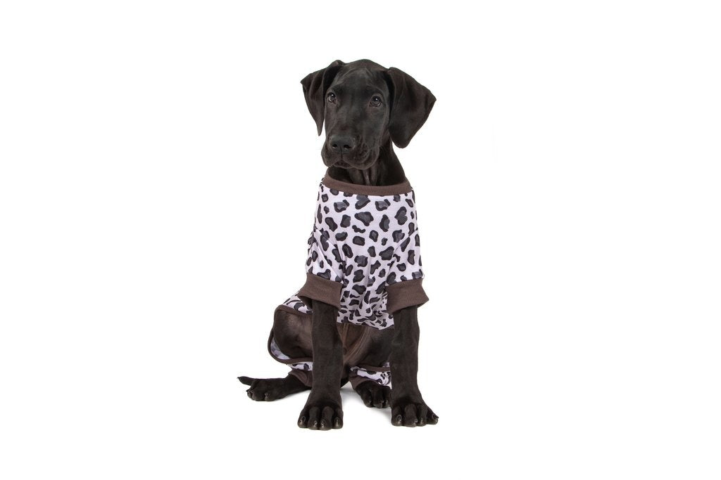 Big and Little Dogs Onesie Pyjama Leopard - Premium Hondenkleding > Hondenpyjama from Big and Little Dogs - Just €20! Shop now at Frenkiezdogshop