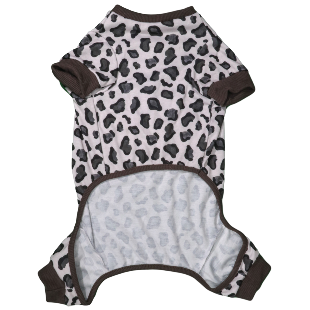 Big and Little Dogs Onesie Pyjama Leopard - Premium Hondenkleding > Hondenpyjama from Big and Little Dogs - Just €20! Shop now at Frenkiezdogshop