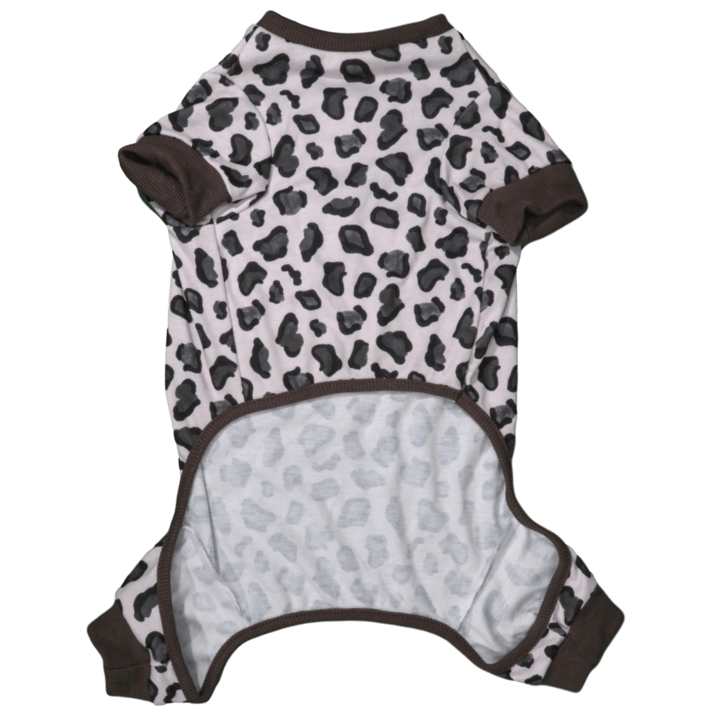 Big and Little Dogs Onesie Pyjama Leopard Hondenkleding > Hondenpyjama X - Small