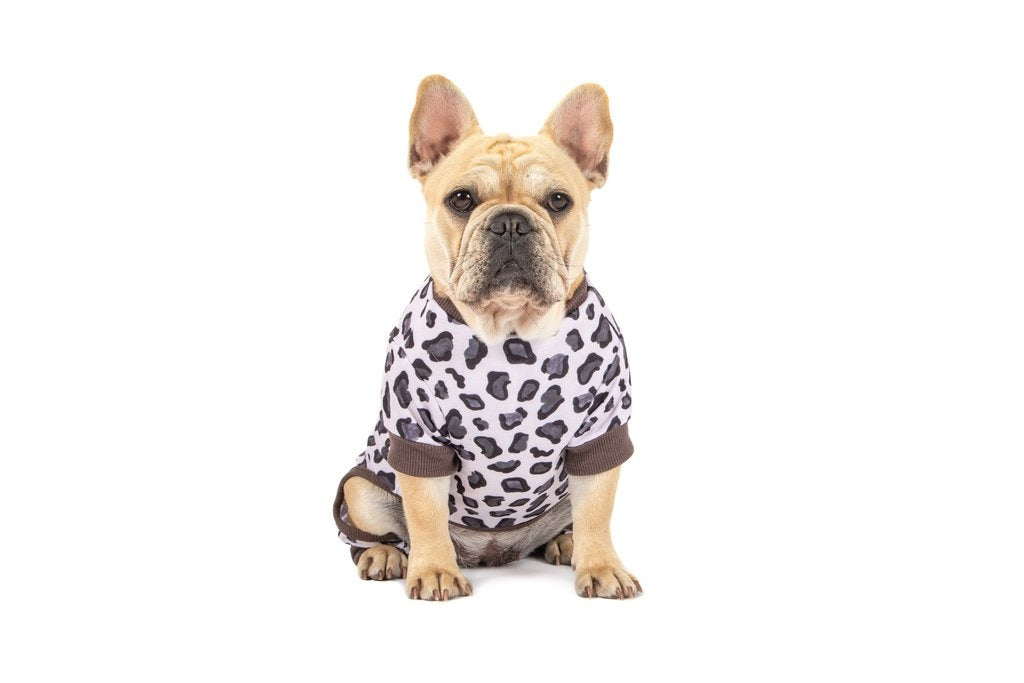 Big and Little Dogs Onesie Pyjama Leopard - Premium Hondenkleding > Hondenpyjama from Big and Little Dogs - Just €20! Shop now at Frenkiezdogshop