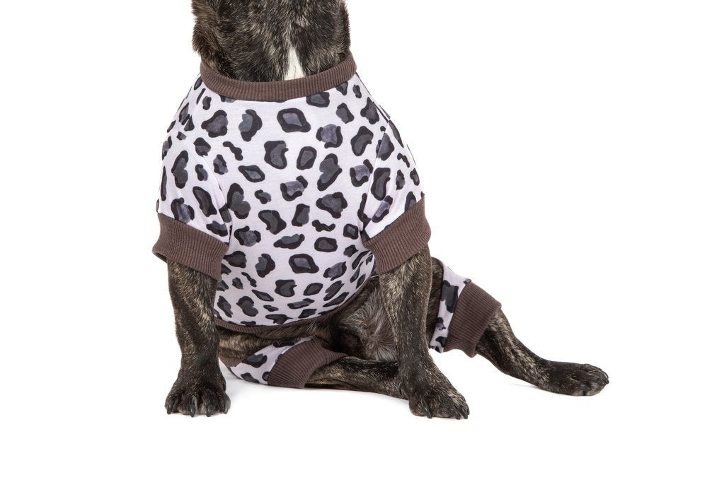 Big and Little Dogs Onesie Pyjama Leopard - Premium Hondenkleding > Hondenpyjama from Big and Little Dogs - Just €20! Shop now at Frenkiezdogshop