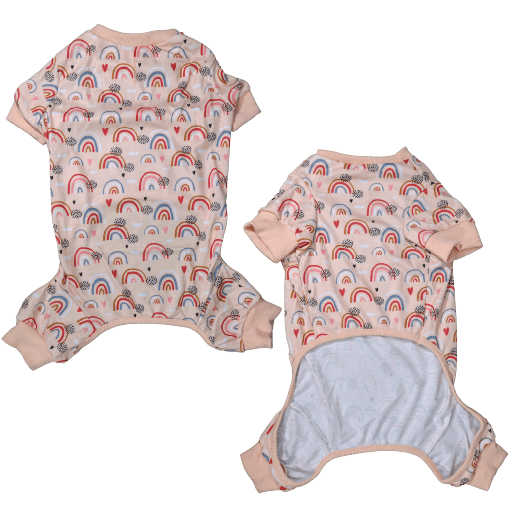 Big and Little Dogs Onesie Pyjama Rainbow Dreams Hondenkleding > Hondenpyjama Large