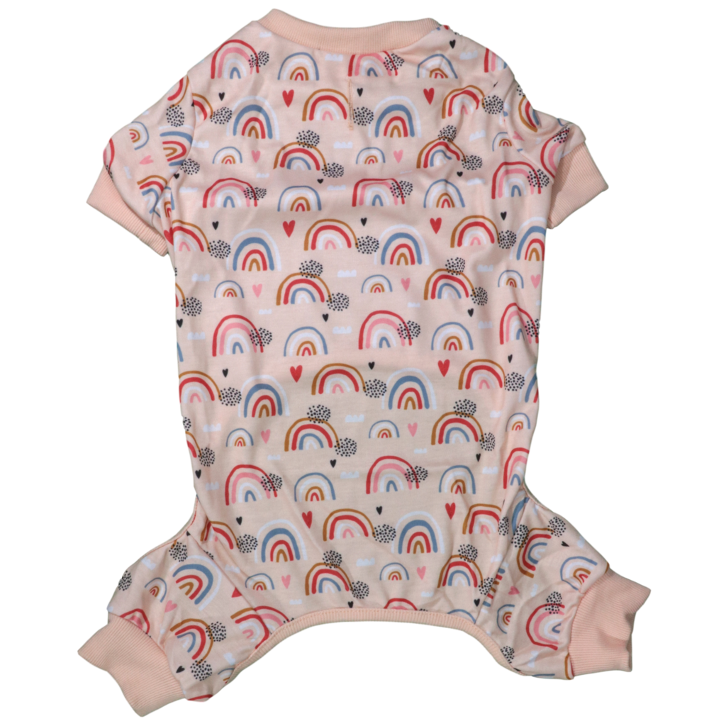 Big and Little Dogs Onesie Pyjama Rainbow Dreams Hondenkleding > Hondenpyjama Large