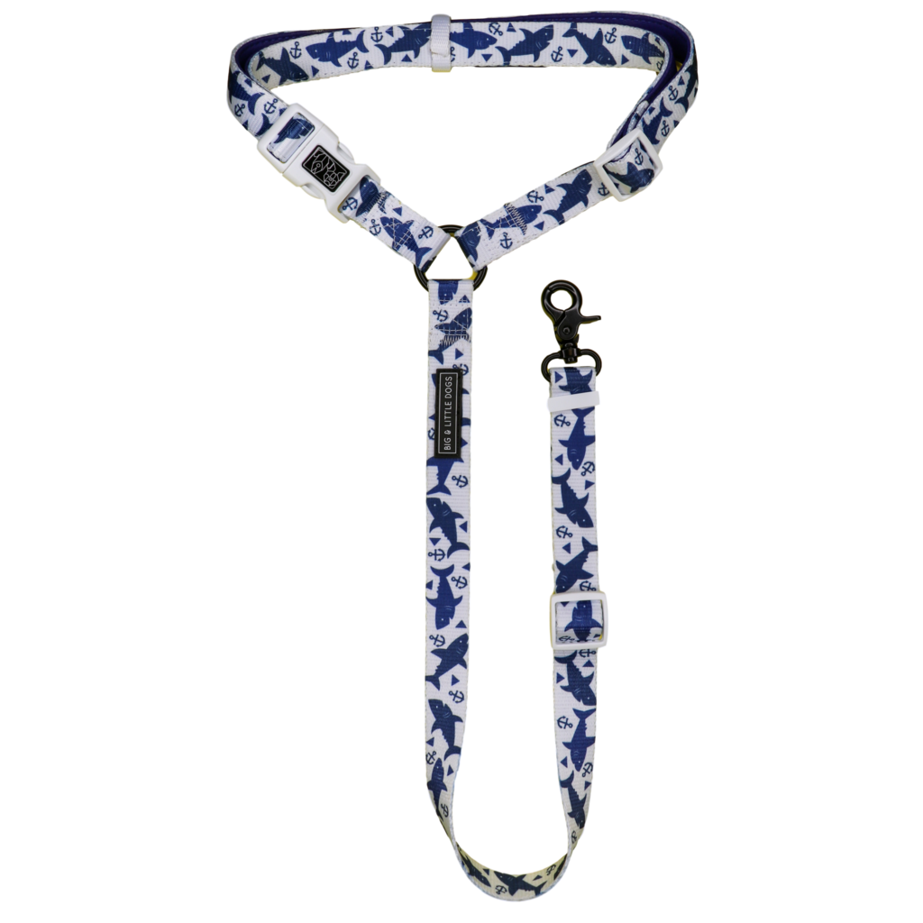 Big and Little Dogs premium autogordel Shark Attack - Premium Autogordel > Autoriem from Big and Little Dogs - Just €10! Shop now at Frenkiezdogshop