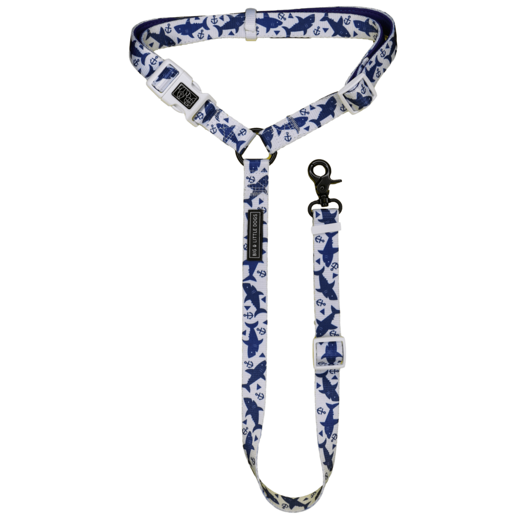 Big and Little Dogs premium autogordel Shark Attack Autogordel > Autoriem Standaard/One Size