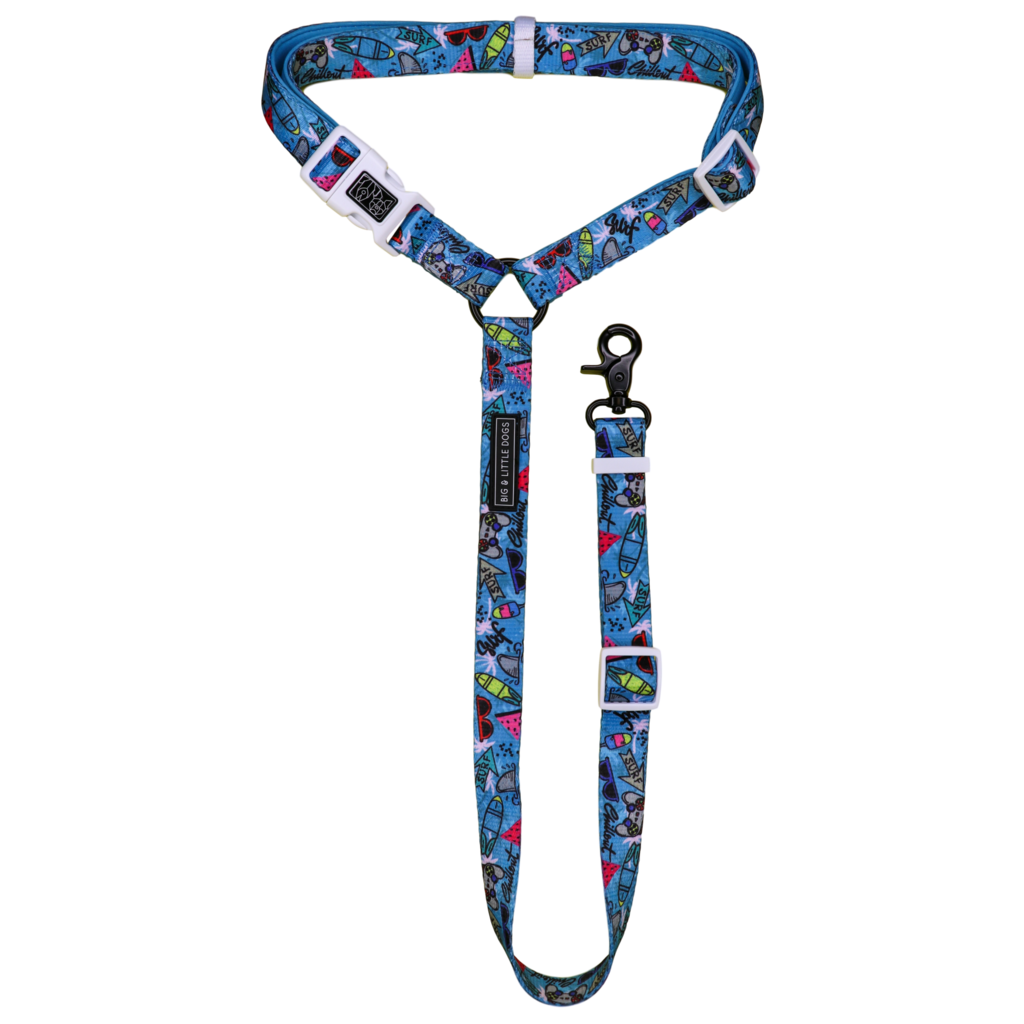 Big and Little Dogs premium autogordel Surf's Up - Premium Autogordel > Autoriem from Big and Little Dogs - Just €10! Shop now at Frenkiezdogshop