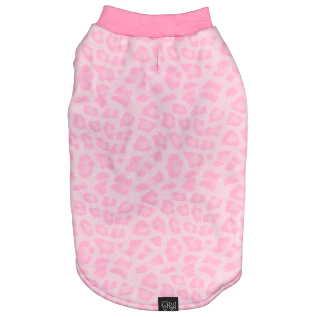Big and Little Dogs Fleece Pyjama Pink Leopard - Premium Hondenkleding > Hondenpyjama from Big and Little Dogs - Just €20! Shop now at Frenkiezdogshop