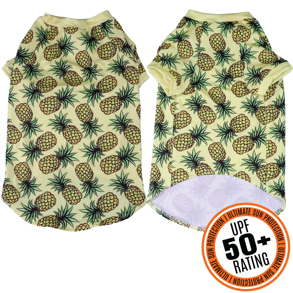 Big and Little Dogs strand shirt met UV bescherming Lookin' Pine Hondenkleding > zonbescherming X - Small